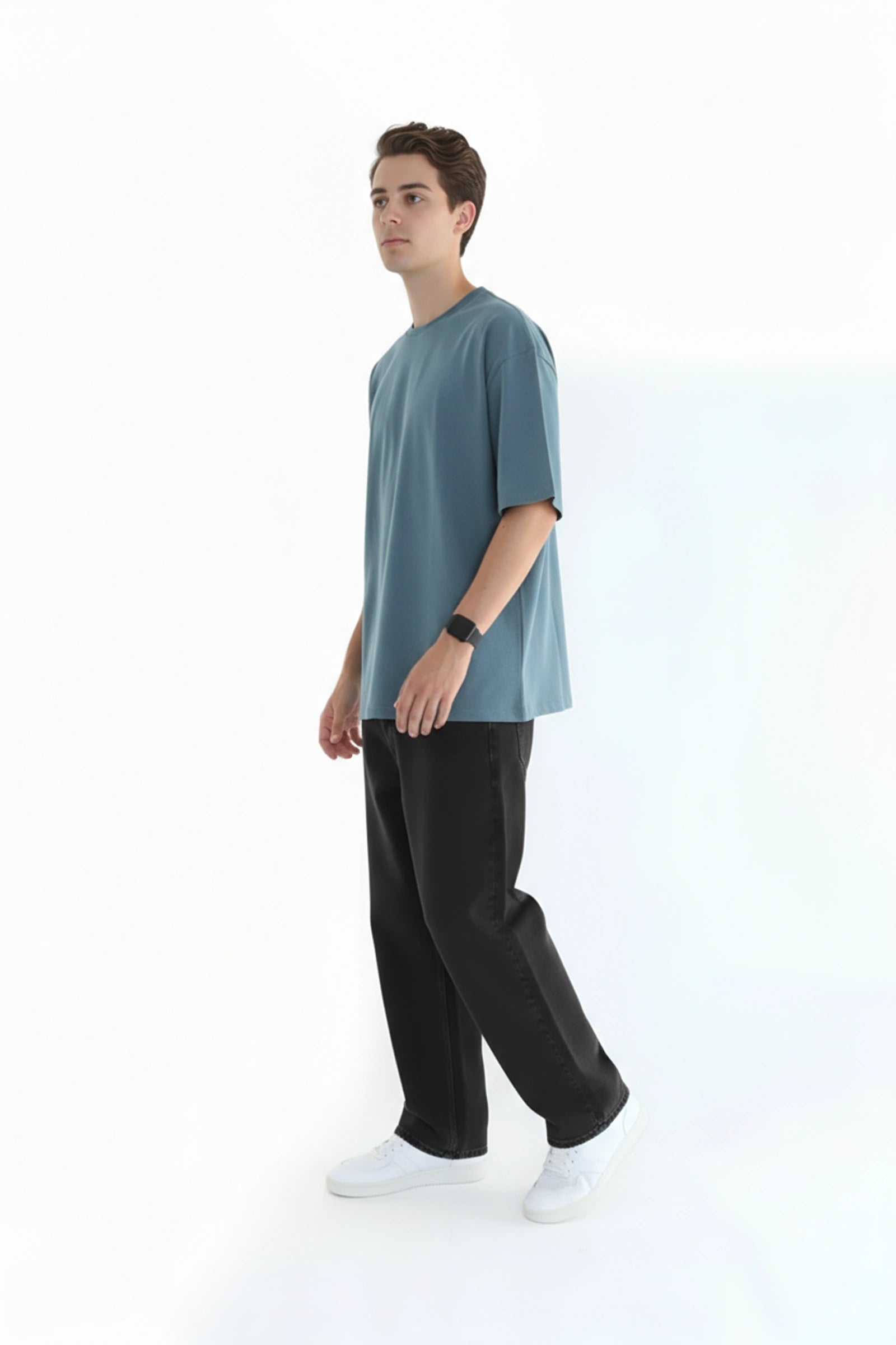 STONE BLUE – ULTRA HEAVYWEIGHT TEE