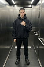 SPACE BLACK – HOODIE HEAVYWEIGHT