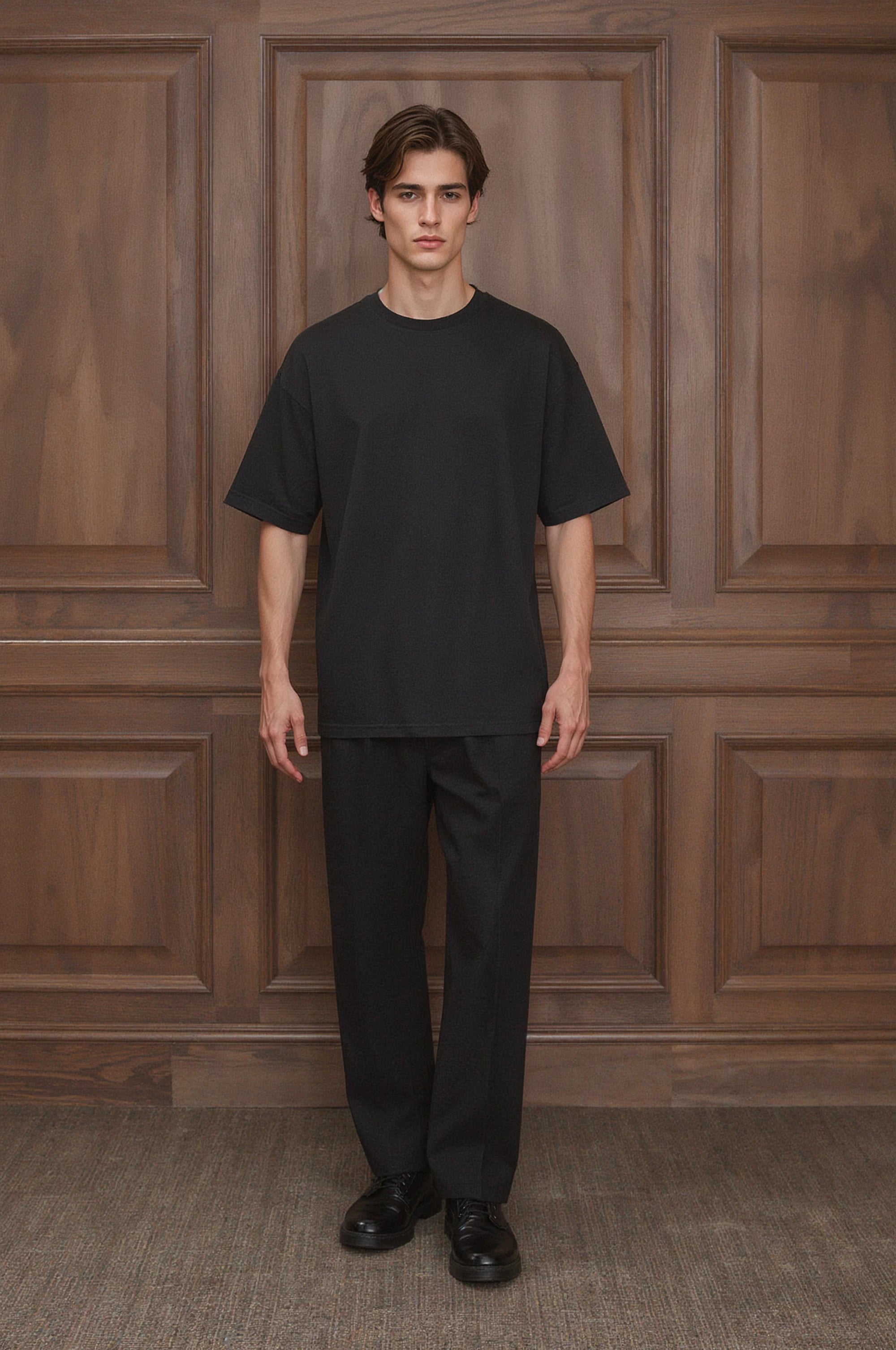 SPACE BLACK – ULTRA HEAVYWEIGHT TEE
