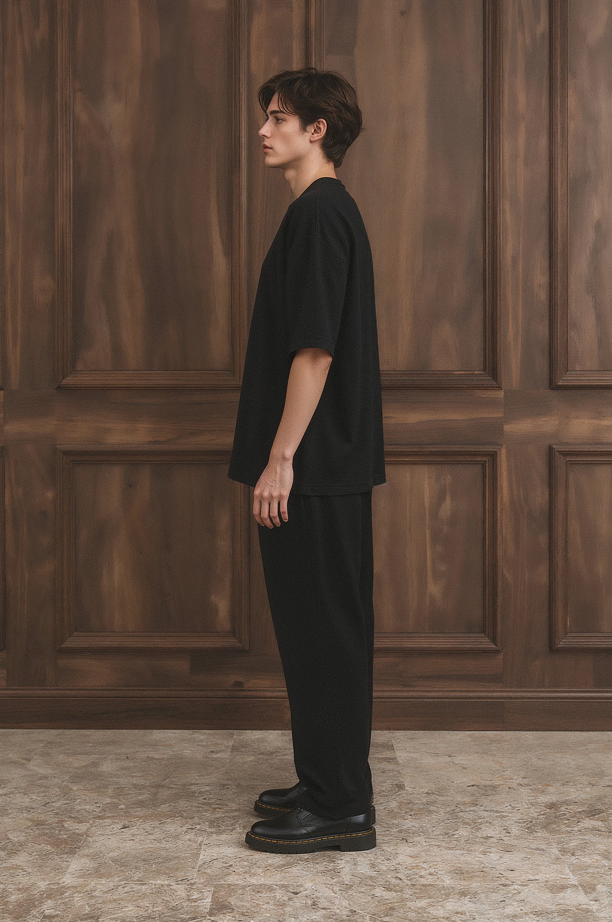 SPACE BLACK – ULTRA HEAVYWEIGHT TEE