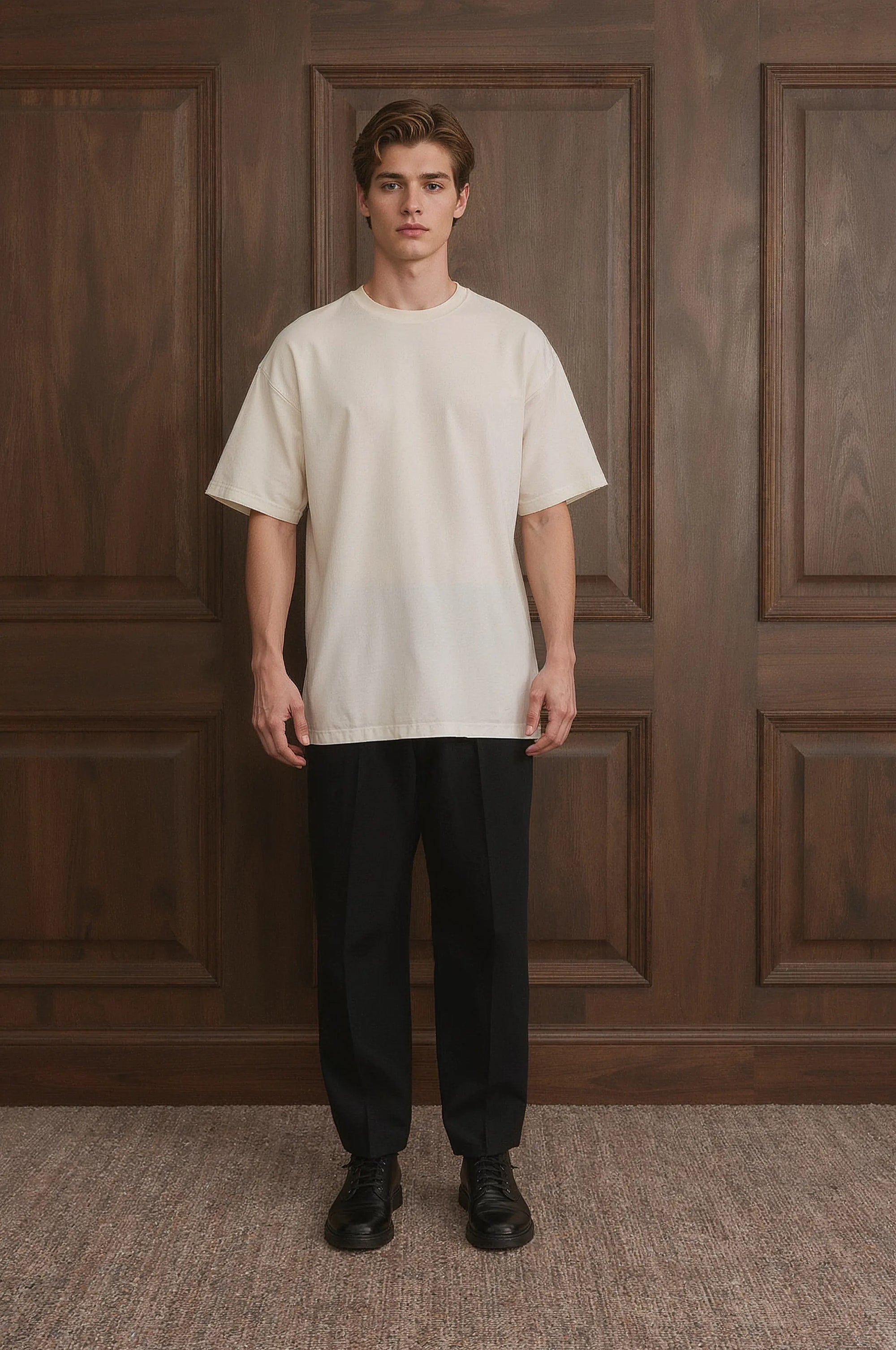 BONE CREAM – ULTRA HEAVYWEIGHT TEE