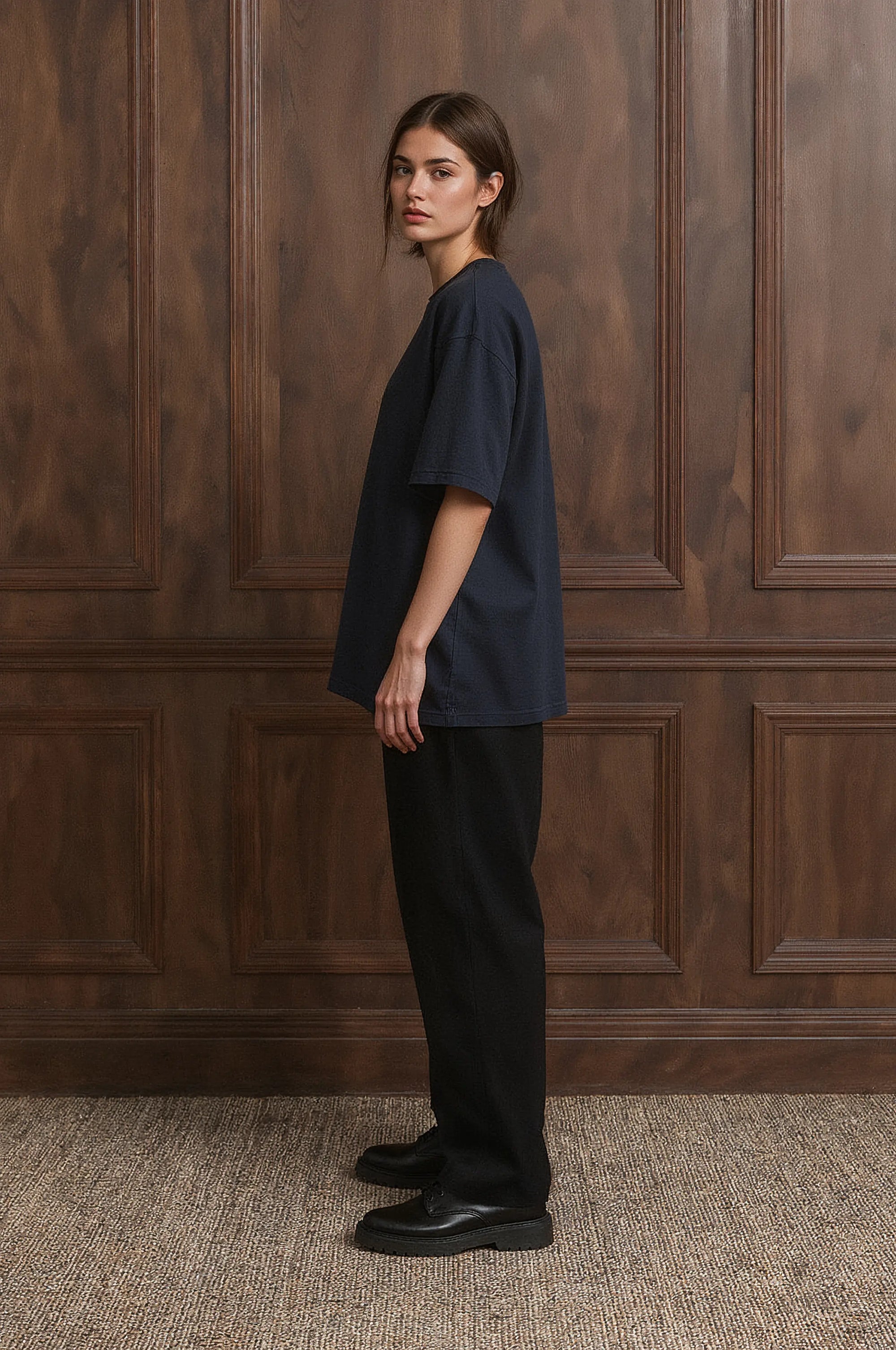 DEEP NAVY – ULTRA HEAVYWEIGHT TEE
