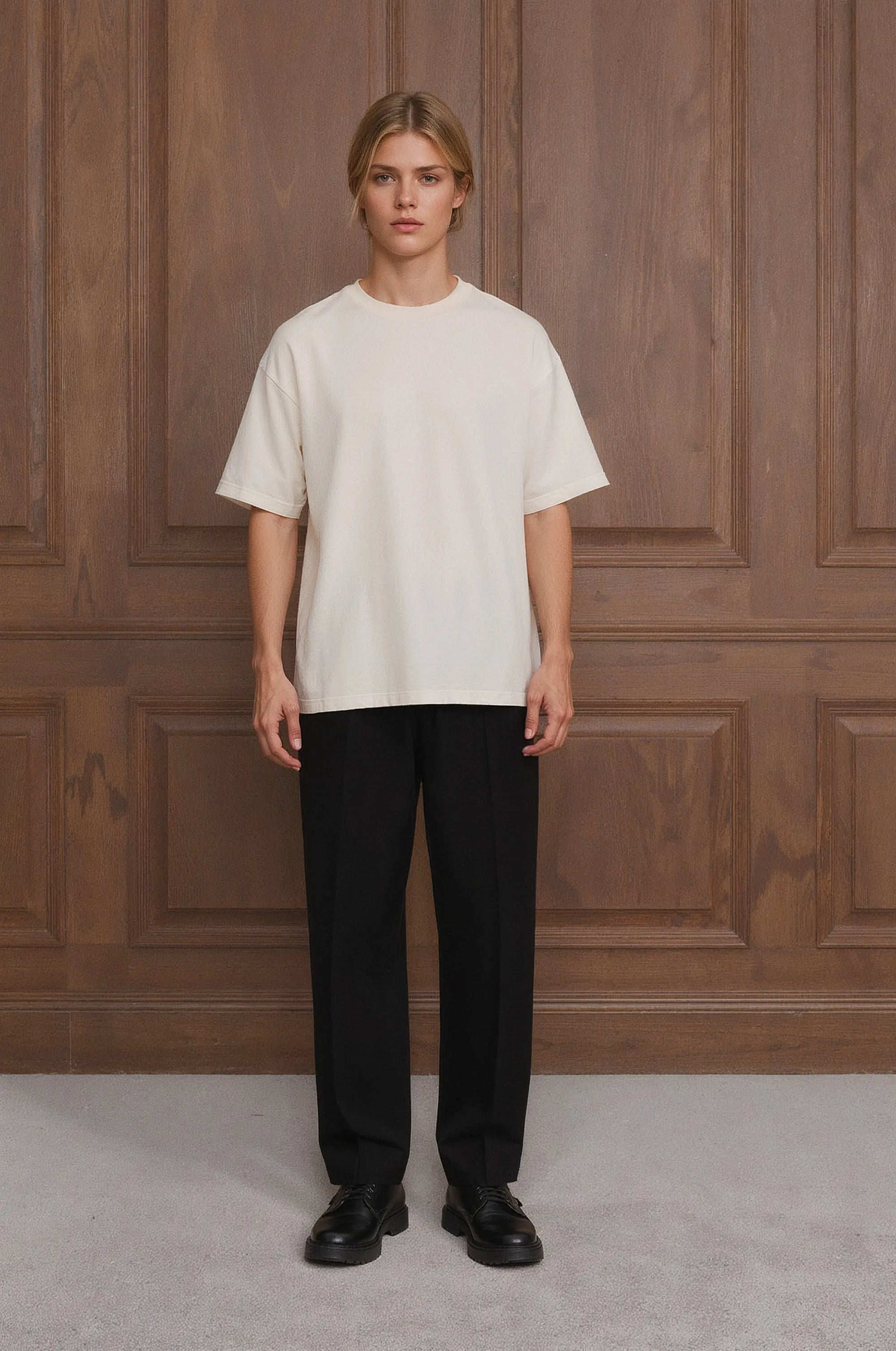 BONE CREAM – ULTRA HEAVYWEIGHT TEE