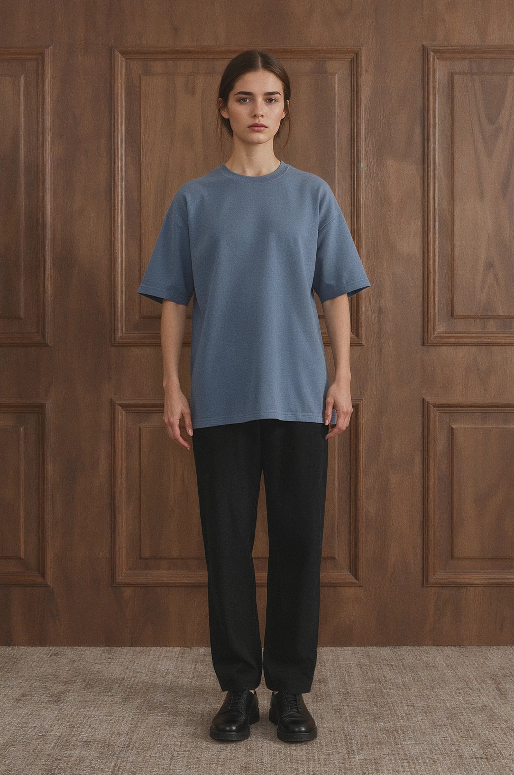STONE BLUE – ULTRA HEAVYWEIGHT TEE